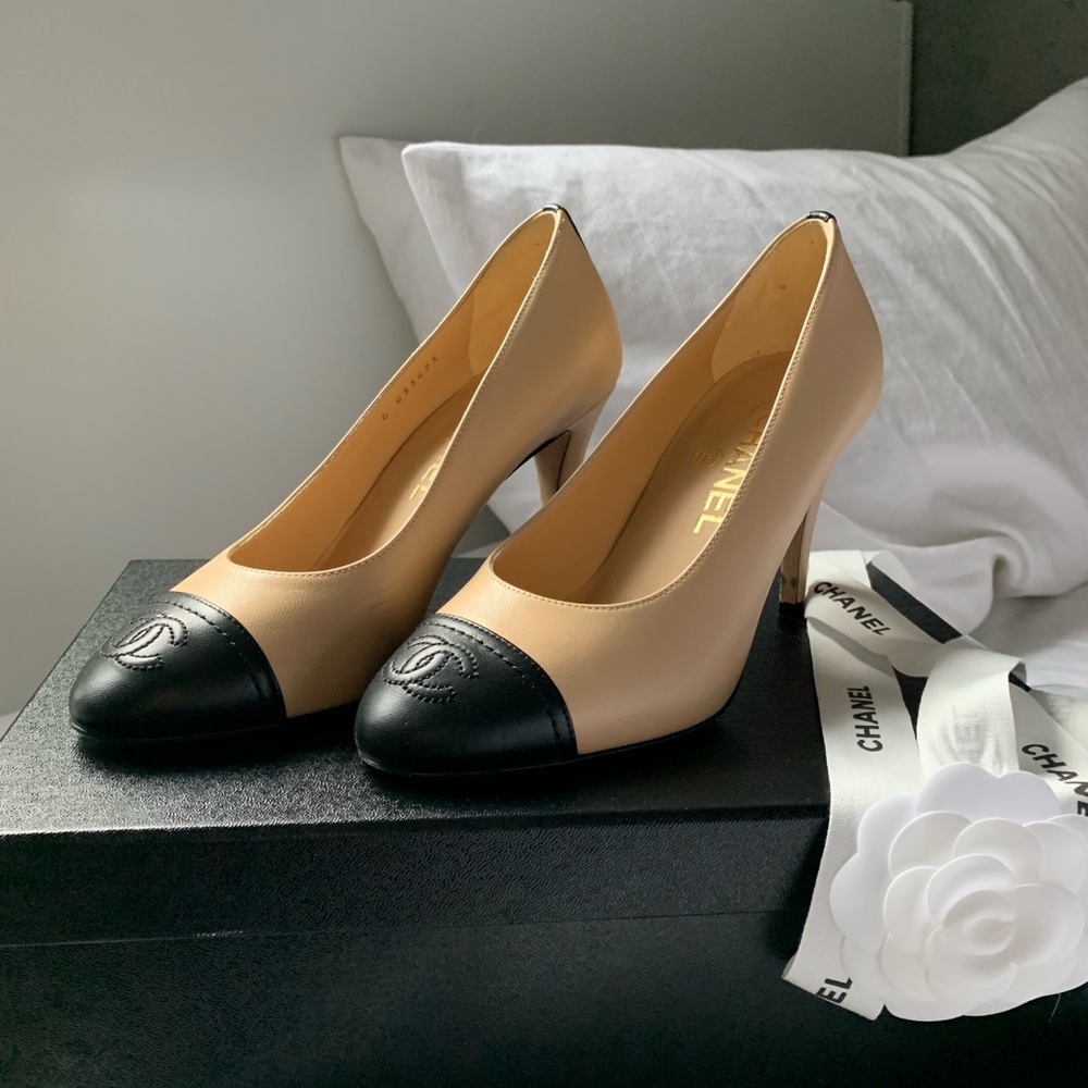 Authentic Chanel Nude Heels